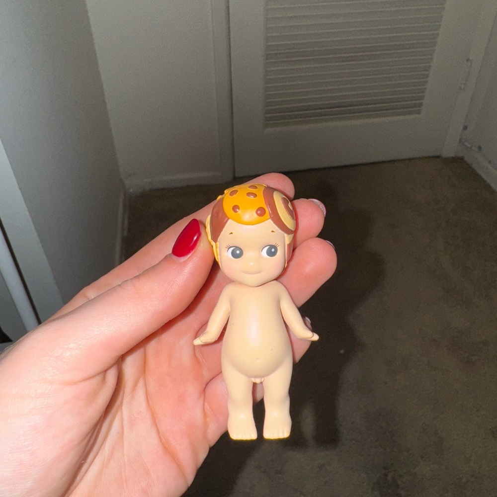 Tan and Orange Doll Set with Accessories